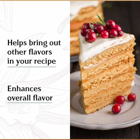 Back to Basics – All Natural - Pure Vanilla Extract – 8 oz – Mexican Vanilla – To Enhance Flavors in Cooking, Baking, and Dessert Making...