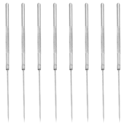 8pcs Dissection Needle Stainless Steel Single End Probe Lab Bio Experiment Dissection Tools for Medical Students and Veterinary...