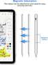 Stylus Pens for Touch Screens POM Tip Magnetic Tablet Pen Rechargeable Digital Pen Compatible with iPhone/iPad/iPad Pro/Samsung/Lenovo/and Other i...