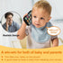 Bilingual Toy Phone Baby Phone with Sounds and Light, English/Spanish, Fun Early Learning Kids Smart Phone Baby Toys for 6-12 Months, Gift for 1 Y...
