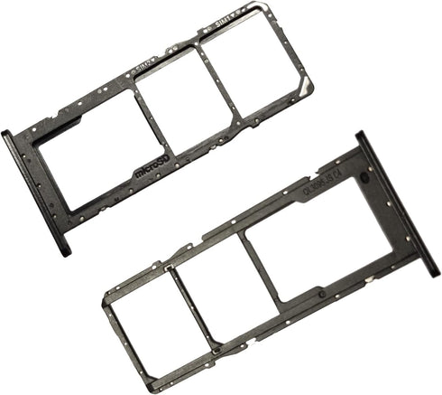a02S Dual SIM Card Holder Replacement Tray for Samsung Galaxy A02S a025 2021 6.5 Inches -Black...