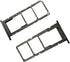 a02S Dual SIM Card Holder Replacement Tray for Samsung Galaxy A02S a025 2021 6.5 Inches -Black...