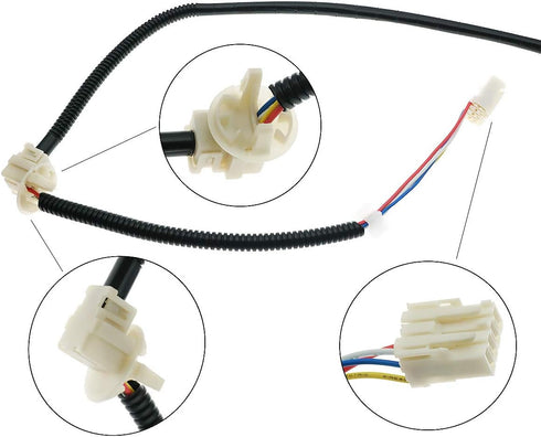 W10404050 W10238287 Lid Lock (4 Wire Switch) Compatible with Whirlpool Washers by SupHomie - Replaces Part Numbers AP5263307 PS3497627 W10744659