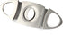 Alaska Bear® Cigar Cutter Stainless Steel Guillotine Double Cut Blade in Black Gift Pouch...