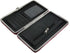 Red Glossy Snakeskin Small Flat Hard Clutch Wallet...