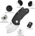 Small Folding Pocket Knives, G10 Handle Small EDC Knife, 1.8 Inch Blade Folding Knife with Bottle Opener, Perfect EDC Tool for Women Teens Men(1 P...