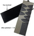 Cool Hand 2 pcs G10 Knife Handle Scales Slabs Custom DIY Tool Material for Knives Making Blanks Blades, Gray/Black, KHM-G10-5...