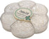 Chenkou Craft 3000PCS 1 Box White AB Round Flatback Imitation Half Pearls Bead Loose Beads Gem (White AB Half Ball)...