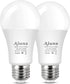 Radar Motion Sensor LED Light Bulbs, Dusk to Dawn Radar Motion Activated Bulb 9W 5000K Daylight White A19 LED Bulb, E26 Base, for Hallway, Garage,...