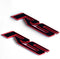 Yoaoo 2Pack OEM Rs Emblem Badges 3D Logo Compatible with Zl1 1LE Series Red Frame Red Line...