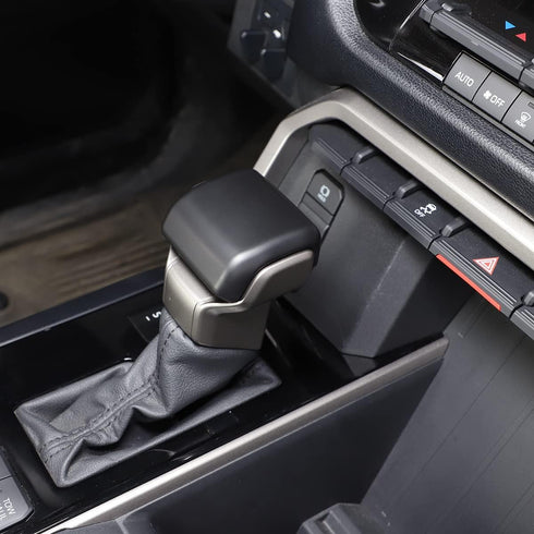ABS Car Console Gear Gear Shift Knob Head Protection Trim,Shift Gear Protection Trim,Compatible with Toyota Tundra Sequoia 2022-2025+ Tacoma 2024 ...