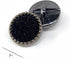 20 PCS Black Rose Round Coat Buttons for Sewing Crafts 1" Shank Button...
