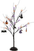 Mark Feldstein & Associates Tree with LED Lights Spooky Black 24 inch Iron Metal Halloween Figurine...