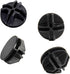 40 Pieces Plastic Storage Cube Connectors Wire Cube Connectors for Modular Closet Storage Organizer and Wire Grid Cube Storage Shelving(Black)...