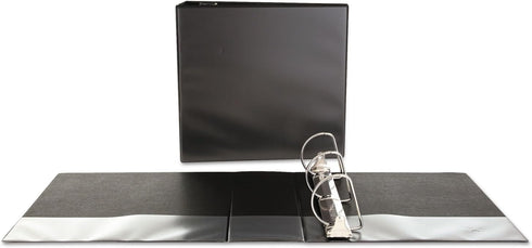 Universal 20995 Slant-Ring Economy View Binder, 4-Inch Capacity, Black...
