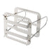 uxcell Microscope Slides Rack 26 Positions Stainless Steel Staining Rack Silver Tone for Research Experiments...