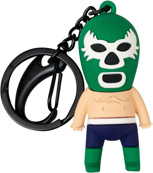 BY MEXICO Mexican Character 3D Keychain, Flexible PVC Colorful Designs...