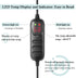 HITOP Mini Submersible Aquarium Heater - 200W Digital Heater for Fish Tank Turtle Tank 25-50 Gallon?Saltwater and Fresh Water with Temperature Con...