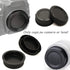 Rear Lens Cap and Front Body Cap for Nikon D850 D7500 D3500 D5600 DSLR with AF,AF-S,AF-P Lenses?Replaces Nikon BF-1B Cap and Fire Rock Hot Shoe Co...
