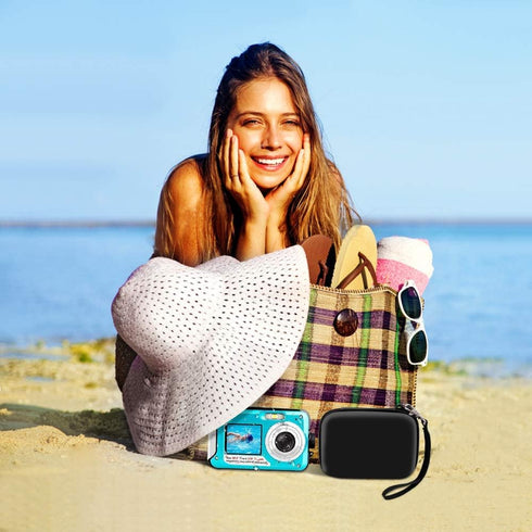 Digital Camera Case Compatible with CAMKORY/for YISENCE/for VAHOIALD/for Kodak Pixpro/for Canon PowerShot ELPH 180 190/ for Sony DSCW800 DSCW830 K...