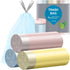 Small Trash Bags 4 Gallon Drawstring Unscented Mini Garbage Bags Trash Can Liners for Office Bedroom Bathroom Thickened Set of 3 Colour. 45 Count?...