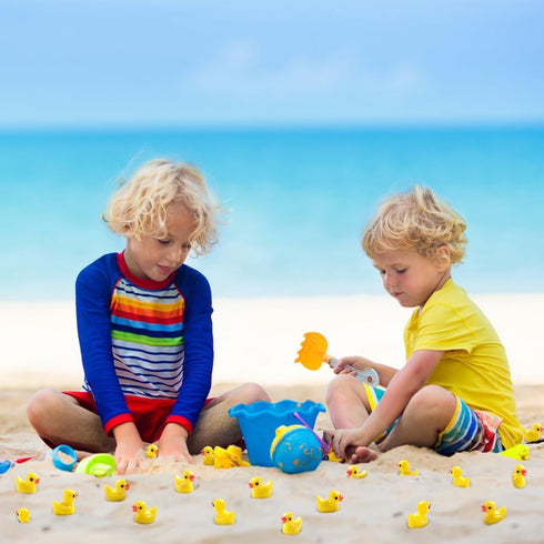 200pcs Mini Resin Ducks Yellow Tiny Ducks Mini Ducks Bulk Little Duck Figures Plastic Small Miniature Ducks for Dollhouse Decor Micro Fairy Garden...
