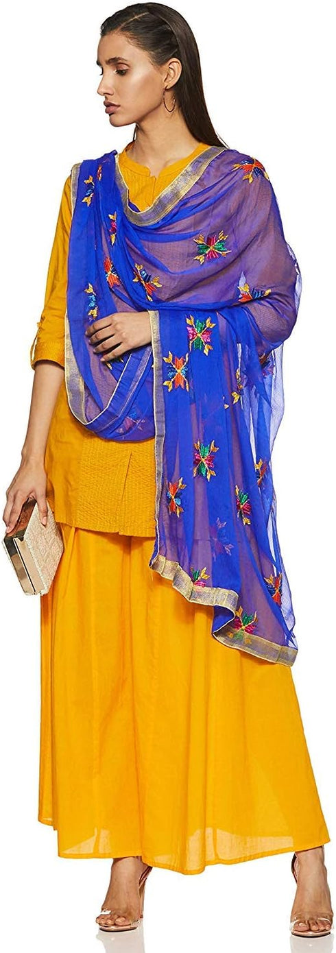 Women's Indian Handicraft Ethnic Dupatta Embroided Dupatta Chunni/Stole/Scarf...