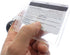 2 Pack - Rigid Fuel Card Holder with Key Ring - Clear Hard Plastic Card Protector Keychain for Fleet, Gas Cards, Company Cars and More by Speciali...
