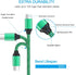 2.1A USB Charging Block Brick Box Cube+6ft Type C Fast Charging Charger Cable for LG K51 Stylo 6/5/4 G8 V60,Moto G Stylus/Pure Z4,Google Pixel 8 7...