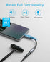Anker USB C to 3.5mm Audio Adapter, Male to Female Nylon Cable for Samsung S20/S20+/S20 Ultra, Pixel 4/+ 4XL, and More Type C Devices...