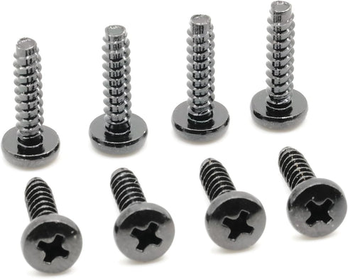 ReplacementScrews 1 Set of Metric Screws (Model RS-198354) Pan Head - Philips Drive - Black Plated (Pack of 8)...