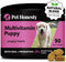 Pet Honesty Multivitamin Puppy Treats - Essential Dog Supplements & Vitamins for Learning and Cognitive Development- Probiotics, Omega Fish Oil fo...