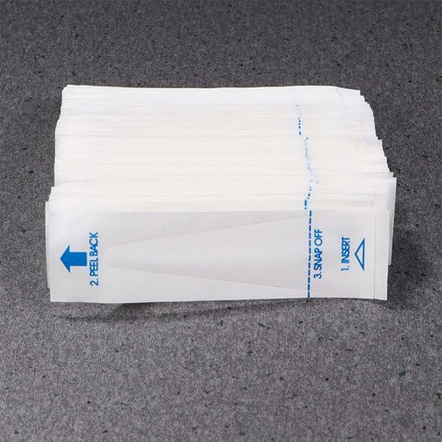 100 Pcs White Disposable Probe Covers for Digital Oral Thermometers Rectal Thermometer Sleeves Universal Probe Covers for Thermometer Safe and San...