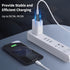 Poyiccot USB 3.1 to USB C Adapter 10Gbps, USB C to USB Adapter 3.1 Gen 2, (1PACK) USB C Female to USB Male Adapter Double-Sided SuperSpeed Data Sy...
