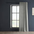 HPD Half Price Drapes Premium Heavy Faux Linen Curtains for Living Room (1 Panel), 50W x 108L Light Filtering Curtains 108 Inches Long Window Curt...