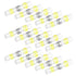 100Pcs 12-10 AWG Wire Connectors Waterproof Solder Sleeve Heat Shrink Butt Connectors Self Soldering Wire Connectors(Yellow,12-10 AWG)...
