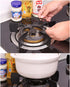 Kitchen Stove Accessories - Five Ear Cream Pot Shelf Safe Gas Stove Pot Fittings Bracket Rack...