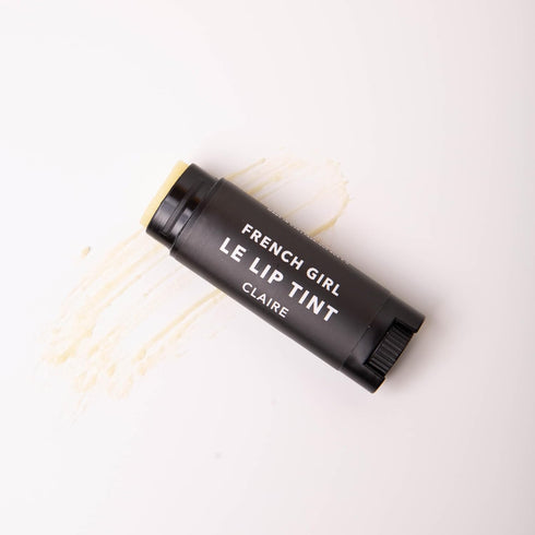 French Girl Le Lip Tint - Moisturizing & Hydrating Lip Balm for Sheer, Buildable Coverage & Shine, Clean Formula, Organic Ingredients, Vegan & Cru...