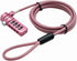 Sendt Pink Notebook/Laptop Combination Lock Security Cable...