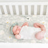 GRSSDER Soft Muslin Crib Sheet 1 Pack, 100% Cotton Crib Sheets for Boys and Girls, Fit Standard Crib Mattresses 52" x 28" Safe and Snug, Stylish D...
