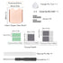 Steam Deck SSD Heatsink Thermal Pad: Haojiaho M.2 2230 NVME SSD Copper Heat Sink with Cooling Thermal Pads for Steam Deck 2230 SSD, SabrentRocket ...