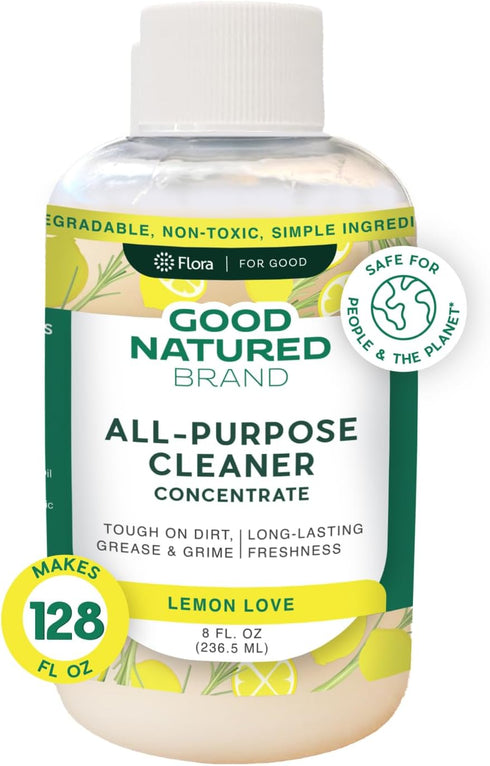 All-Purpose Cleaner Concentrate | Biodegradable Multi-Surface Cleaner | Natural Lemon Essential Oil | Multipurpose Cleaner Concentrate All Surface...