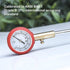 CZC AUTO Accurate Mechanical Tire Pressure Gauge, Straight on Foot Dual Head Truck Air Gage, Heavy Duty Dually Chucks 2" Large Dial Wheel Service ...