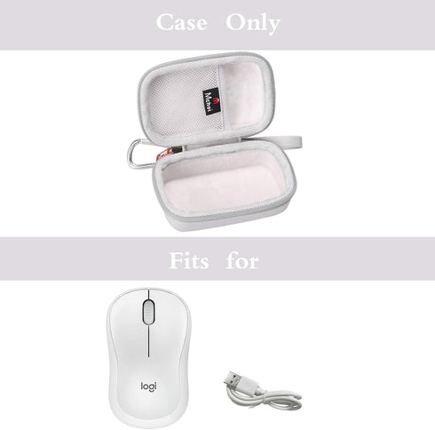 Mchoi Hard Case Suitable for Logitech M240/M185/M186/M187 Silent Bluetooth Mouse, Waterproof Shockproof Wireless Bluetooth Mouse Protective Case, ...