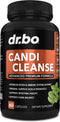 Candi Cleanse Support Supplement Pills - Anti Overgrowth Supplements for Women & Men - Extra Strength Balance Control Probiotic Complex Cleanser -...