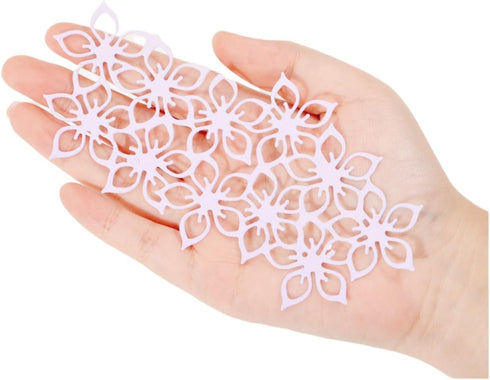 3 Pcs Flower Background Metal Cutting Dies Including Flower Strip, Rose Frame and Flower Corner Die Cuts Embossing Stencils Template for DIY Scrap...