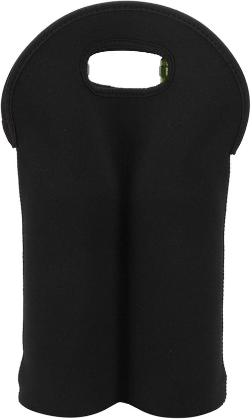 Wine Bottle Tote, 750ml 2 Bottles Hand?Held Neoprene Insulated Wine Bottle Bag Hand Bag for Travel with Secure Carry Handle...