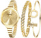 Weicam Women's Watch Elegant Crystal Cuff Bangle Bracelet Watch Sets Analog Quartz Wrist Watches...