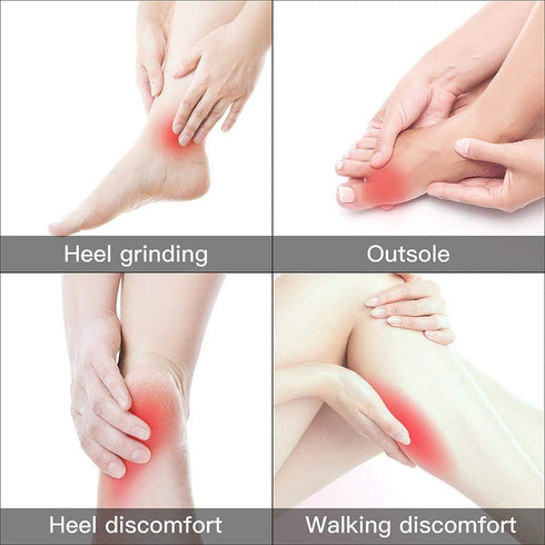 2020 New Shoe Insoles, Sponge Shoes Pads with High Heel Inserts for Loose Shoes, Metatarsal/Arch Pain, Foot Pain, Heel Sore and Spurs (Women 4.5-9...
