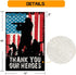 Memorial Day Garden Flag, Double Sided Outdoor 12x18 Inch Yard Decor American Soldier Patriotic 4th of July Decorations for Outside...